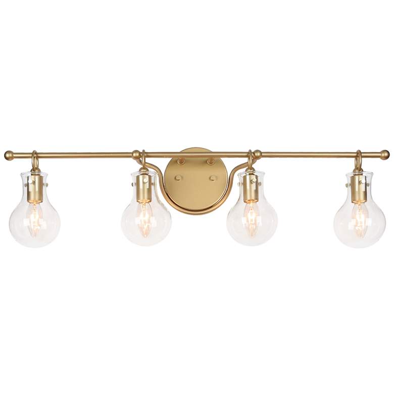 Image 1 Tolay 4-Light 30.7 inch wide Gold Bath Light