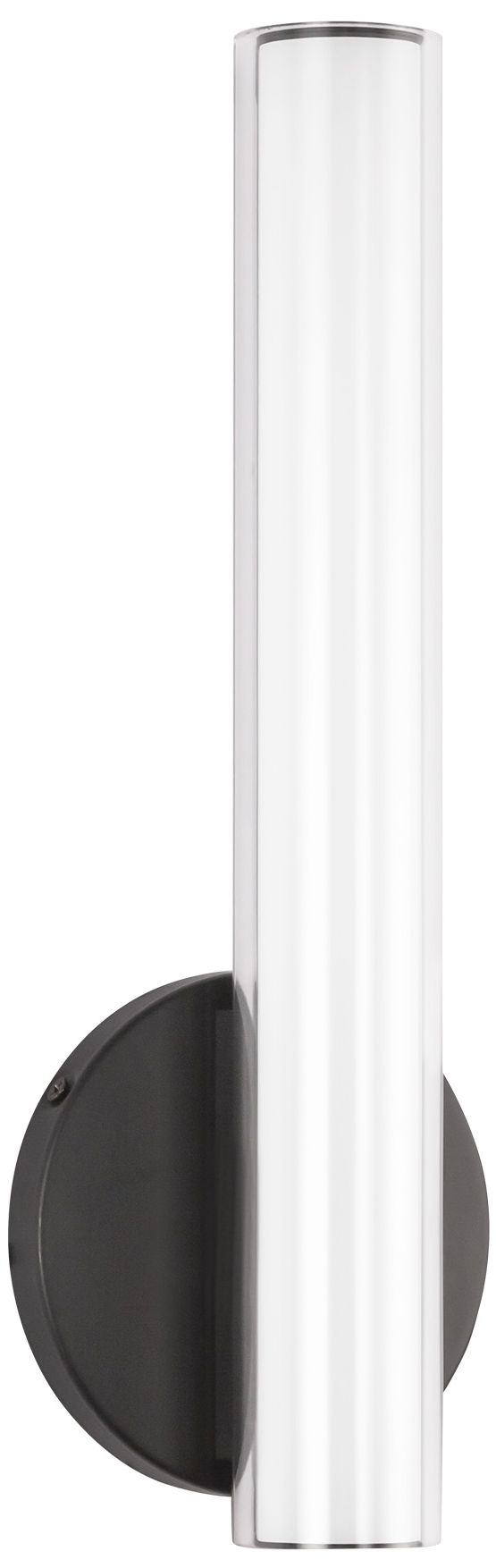 Image 3 Tole 14-in Black dimmable LED Wall/Vanity Light more views
