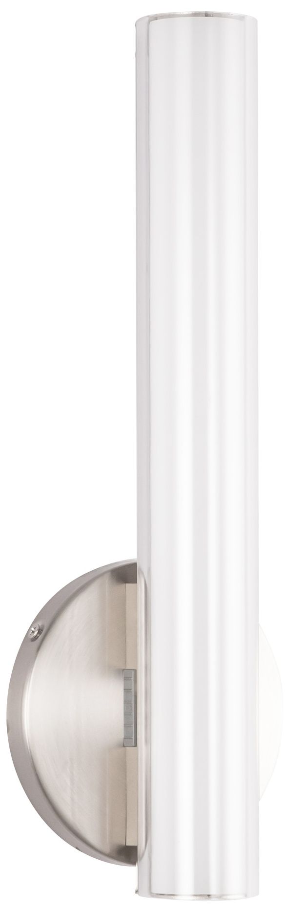 Image 3 Tole 14-in Brushed NIckel dimmable LED Wall/Vanity Light more views