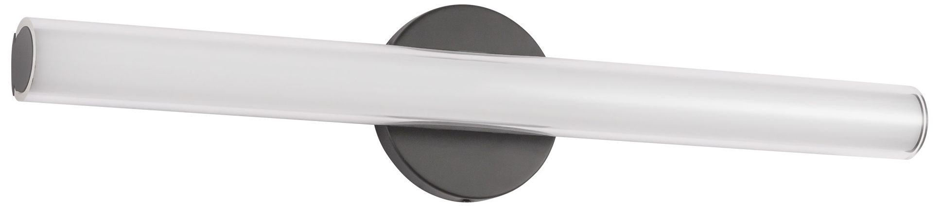 Image 3 Tole 24-in Black dimmable LED Wall/Vanity Light more views