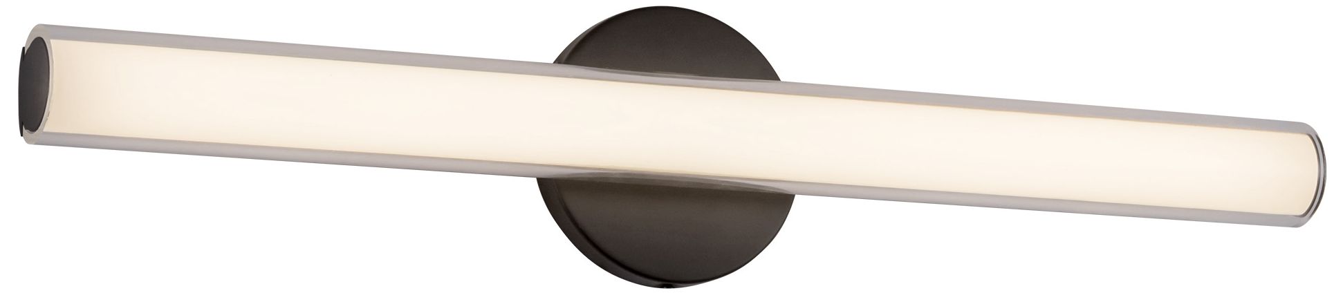 Image 6 Tole 24-in Black dimmable LED Wall/Vanity Light more views