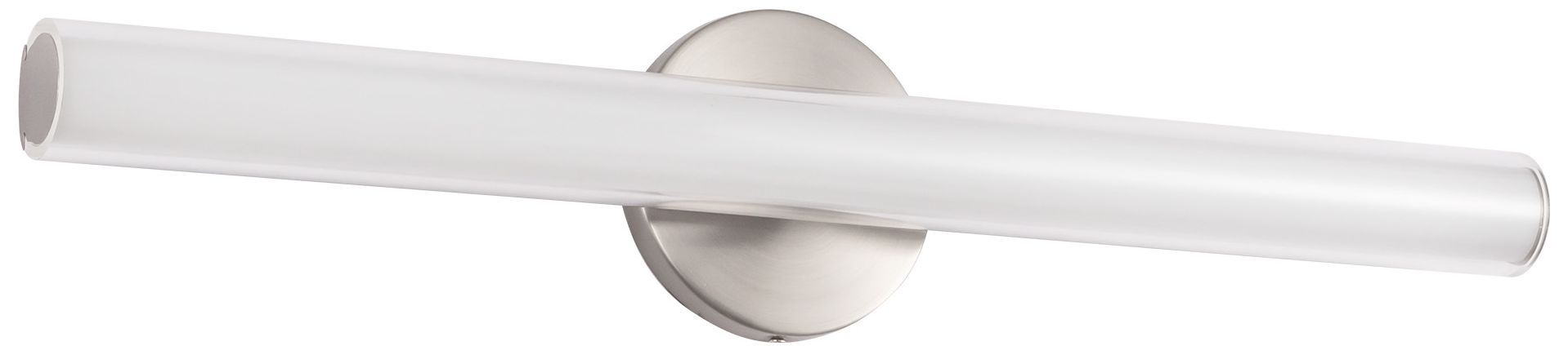 Image 3 Tole 24-in Brushed Nickel dimmable LED Wall/Vanity Light more views