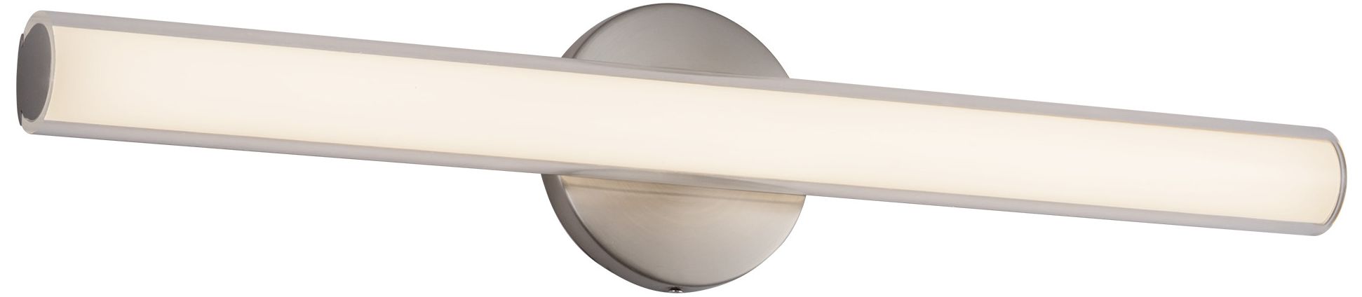 Image 6 Tole 24-in Brushed Nickel dimmable LED Wall/Vanity Light more views
