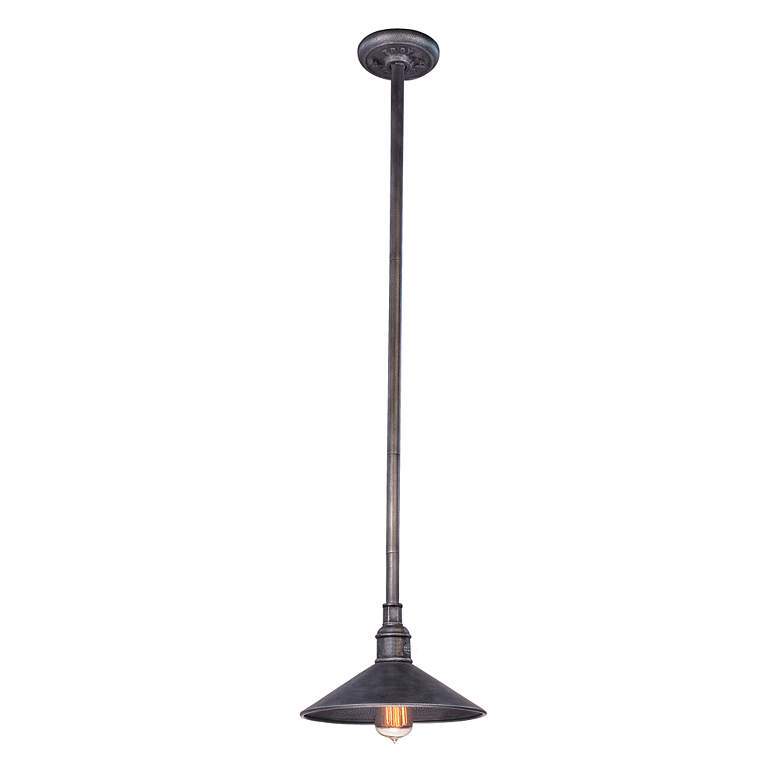 Image 3 Toledo 51" Wide Old Silver Linear Pendant Light more views