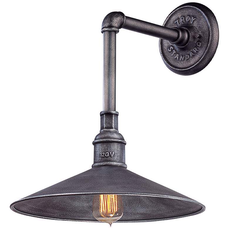 Image 3 Toledo Collection 17" High Silver Outdoor Wall Light