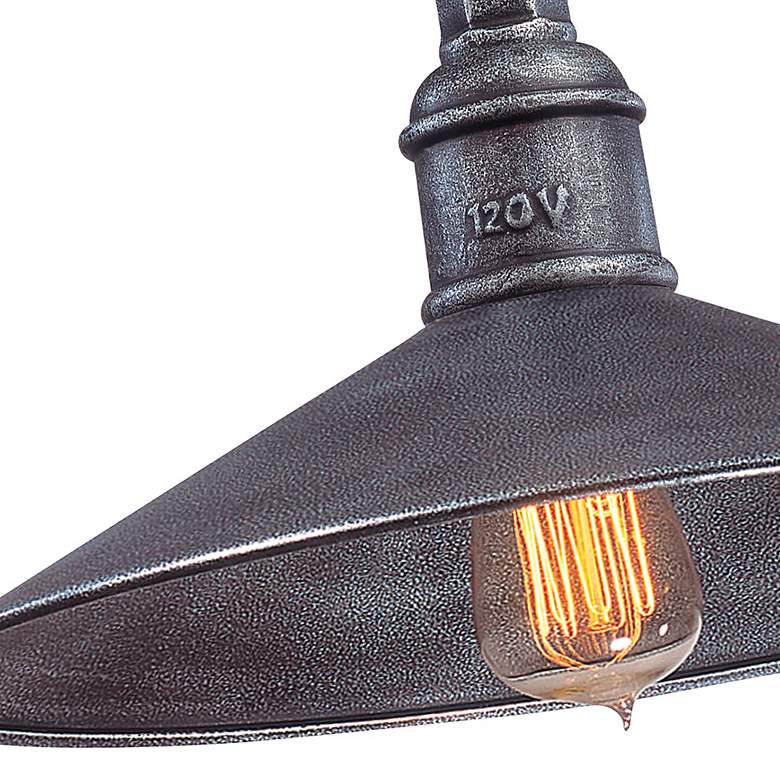 Image 7 Toledo Collection 17" High Silver Outdoor Wall Light more views