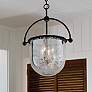 2_Toledo Collection 6 3/4" High Silver Outdoor Hanging Light