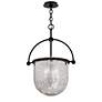 5_Toledo Collection 6 3/4" High Silver Outdoor Hanging Light more views