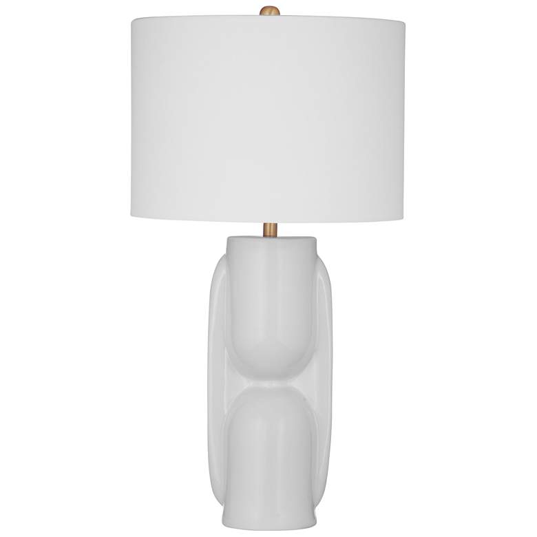 Image 1 Tolland 28" High White Table Lamp