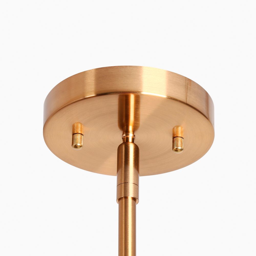 Image 4 Toltehcwe 57 1/2" Wide Plating Brass 2-Light Chandelier more views