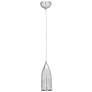 2_Tomahawk 4 1/2" Wide Brushed Nickel Metal LED Mini Pendant