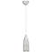 Tomahawk 4 1/2" Wide Brushed Nickel Metal LED Mini Pendant