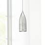 1_Tomahawk 4 1/2" Wide Brushed Nickel Metal LED Mini Pendant