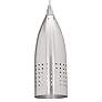 3_Tomahawk 4 1/2" Wide Brushed Nickel Metal LED Mini Pendant more views