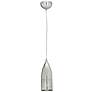 2_Tomahawk 4 1/2" Wide Brushed Steel Finish Mini Pendant