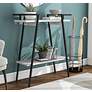 1_Tomfaul 31 1/4" Wide White Oak 1-Shelf Sofa Console Table
