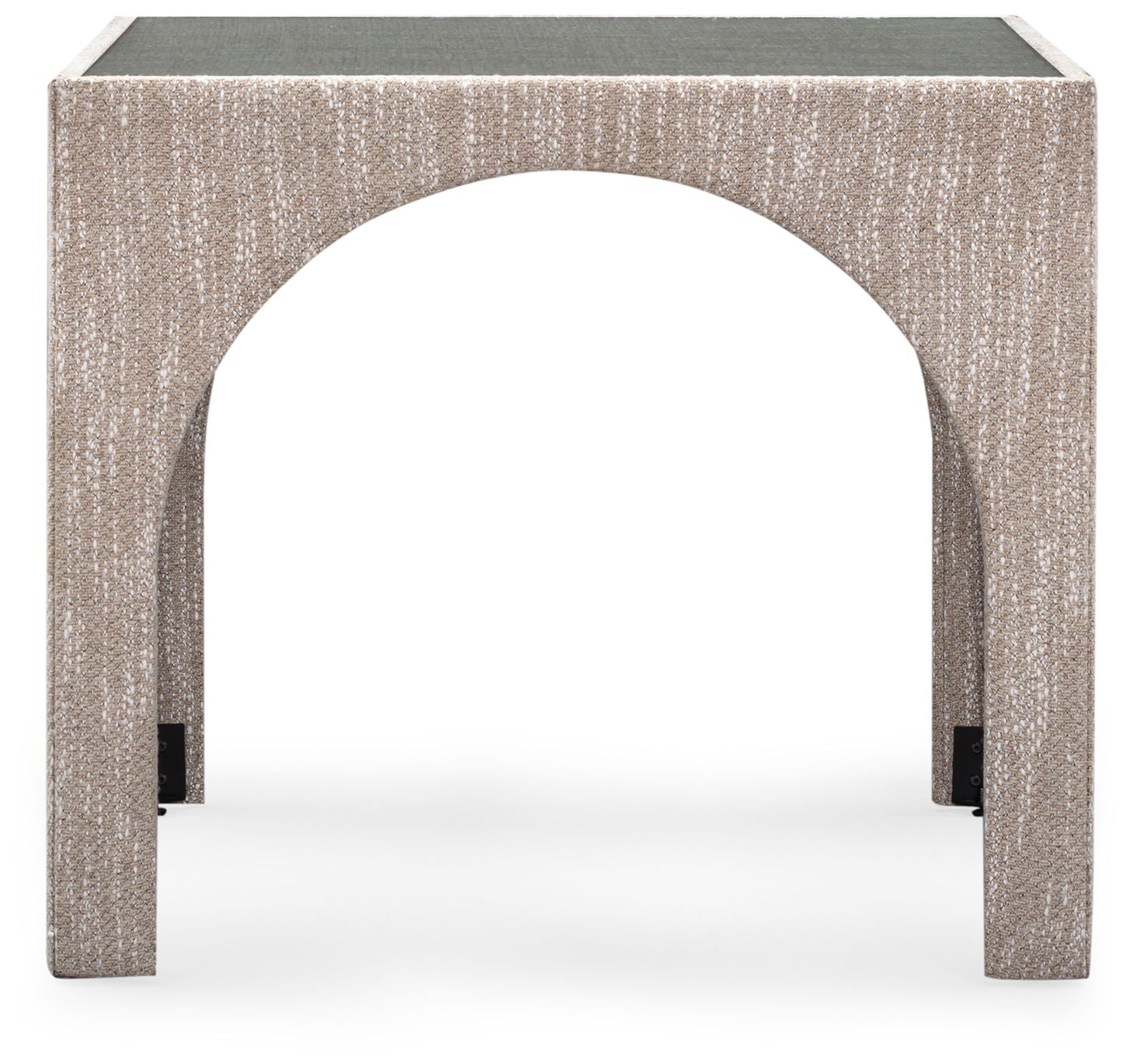 Image 4 Tomlin Beige Game Table and Ottoman Set more views