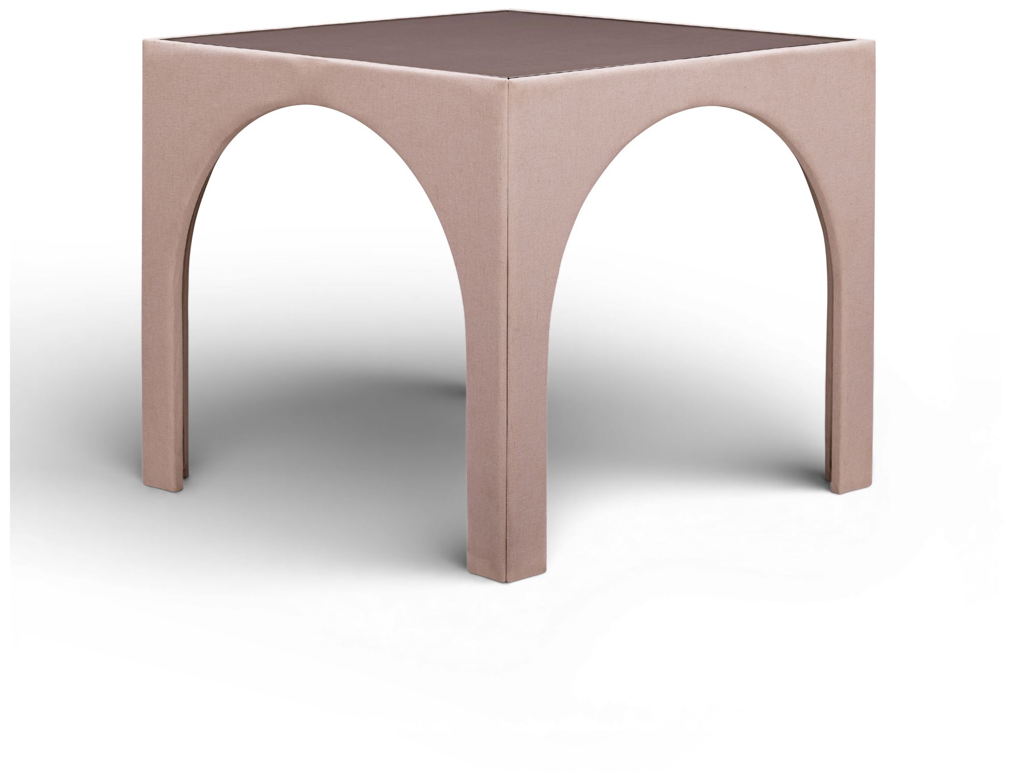 Image 2 Tomlin Light Pink Performance Chenille Game Table more views