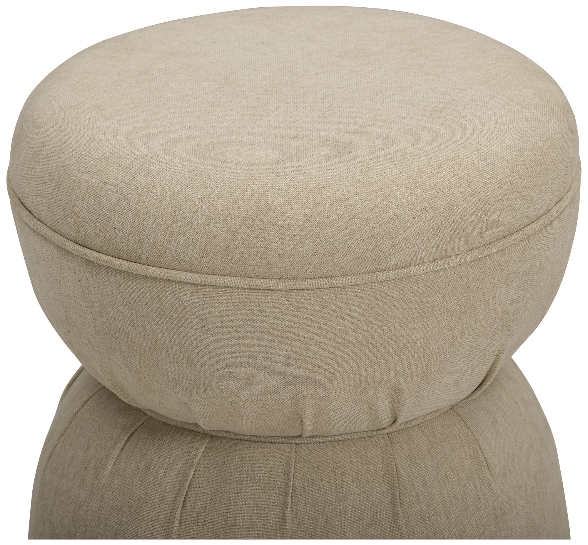 Image 2 Tomlin Tan Performance Chenille Game Ottoman more views