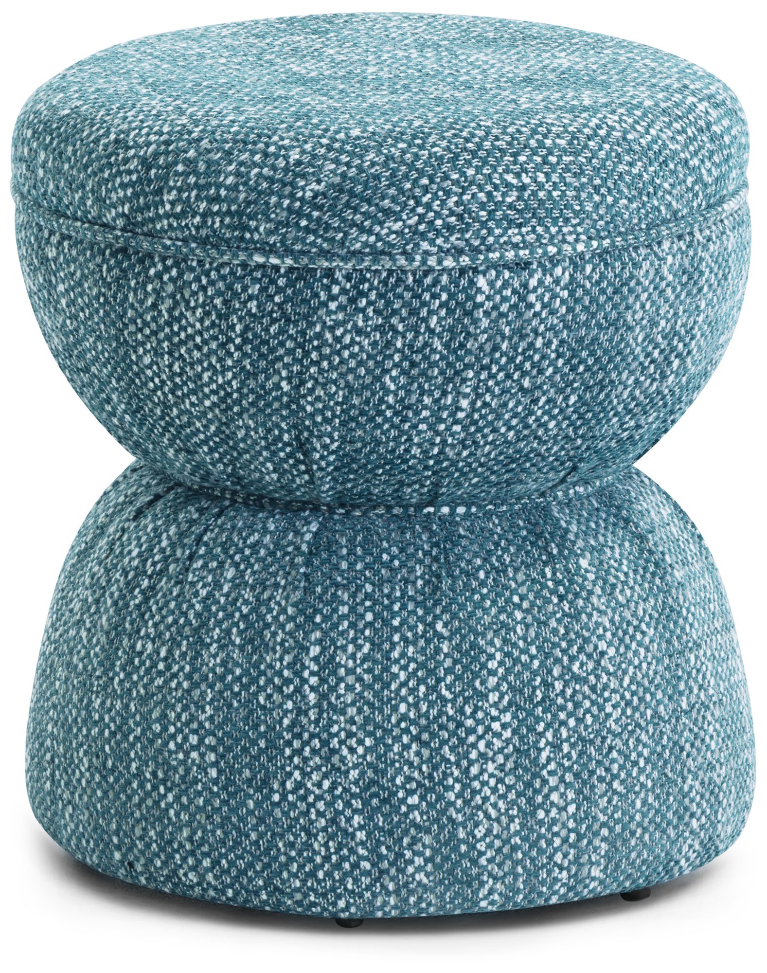 Image 4 Tomlin Teal Game Table and Ottoman Set more views