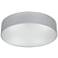 TomTom 16 1/2" Wide Satin Frosted Glass LED Ceiling Light