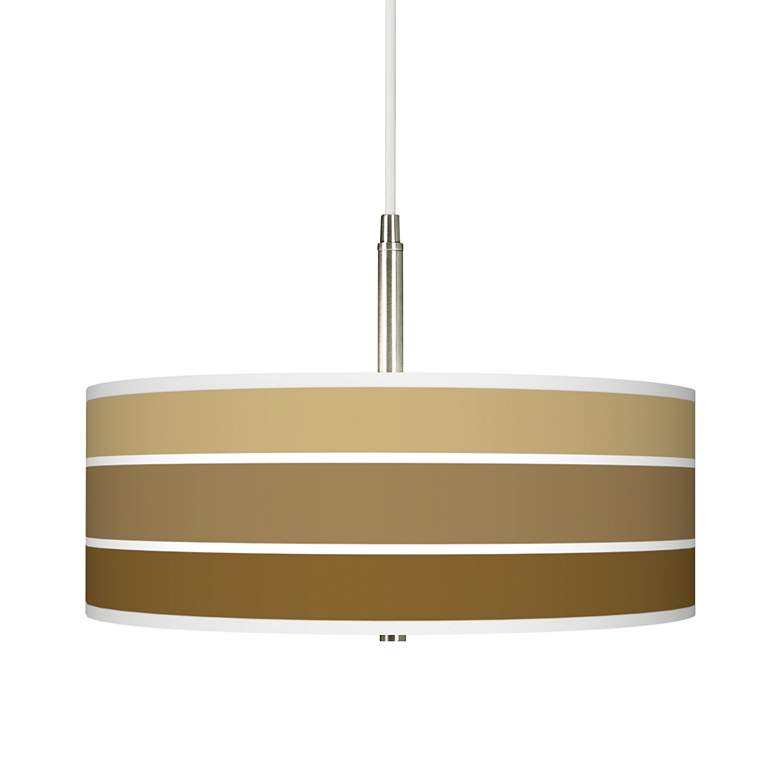 Image 1 Tones of Chestnut 16 inch Wide Giclee Pendant Light