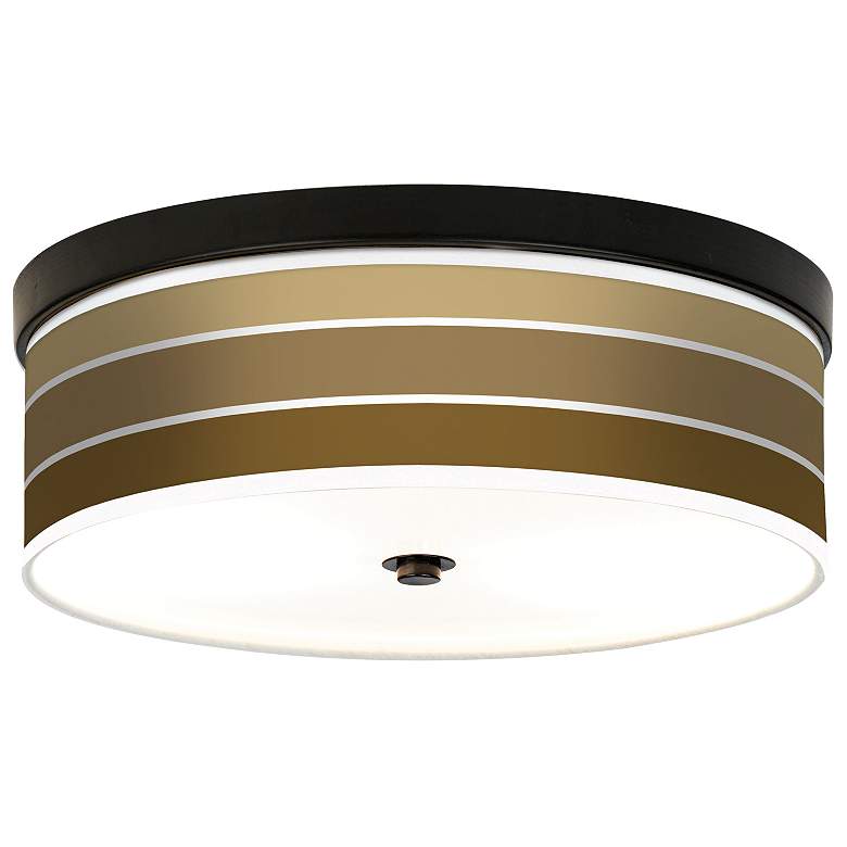 Image 1 Tones of Chestnut Giclee Bronze CFL Ceiling Light