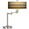 Tones Of Chestnut Giclee CFL Swing Arm Desk Lamp