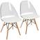 Tonic Natural and White Dining Chair Set of 2