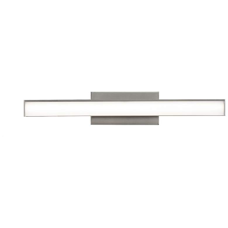 Image 2 Tonya 18" Wide Satin Nickel LED Vanity more views