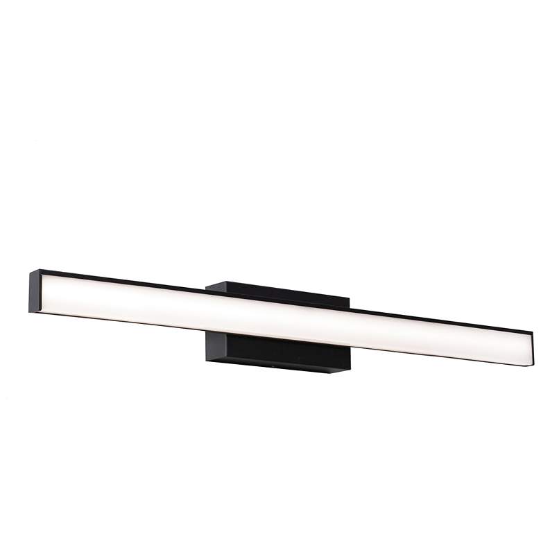 Image 1 Tonya 24" Wide Black LED Vanity