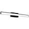 Tonya 24" Wide Black LED Vanity