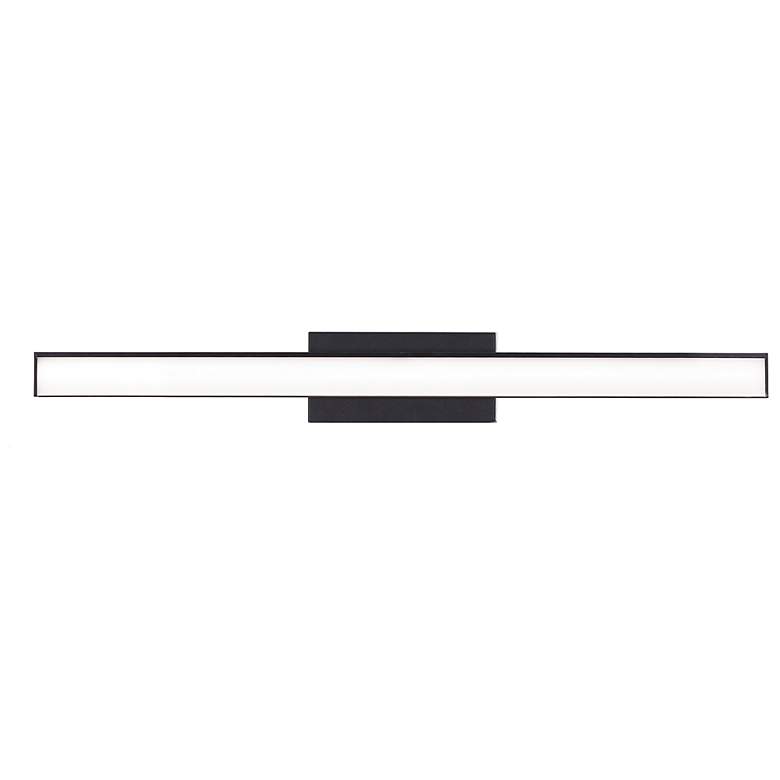 Image 2 Tonya 24" Wide Black LED Vanity more views