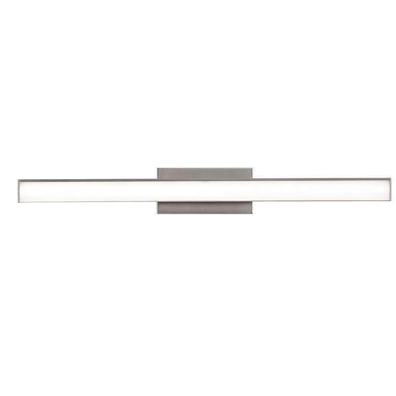 Image 2 Tonya 24" Wide Satin Nickel LED Vanity more views