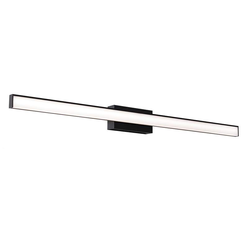 Image 1 Tonya 36" Wide Black LED Vanity