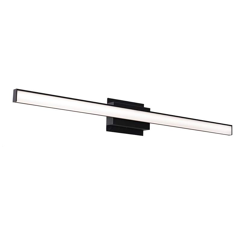 Image 3 Tonya 36" Wide Black LED Vanity more views