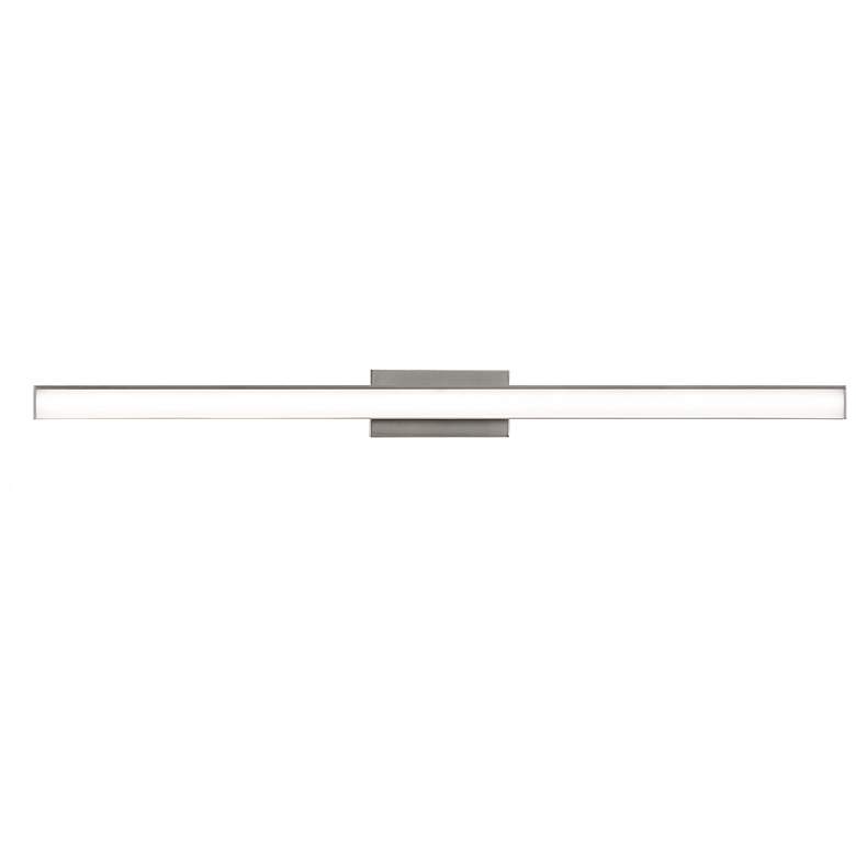 Image 2 Tonya 36" Wide Satin Nickel LED Vanity more views