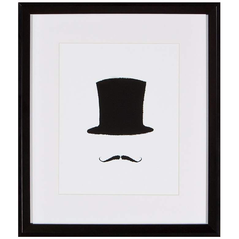 Image 1 Top Hat 15 inch High Silhouette Wall Art