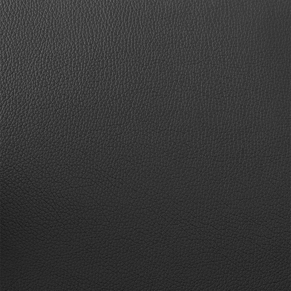 Topanga 26 1/4" Black Faux Leather Swivel Counter Stool