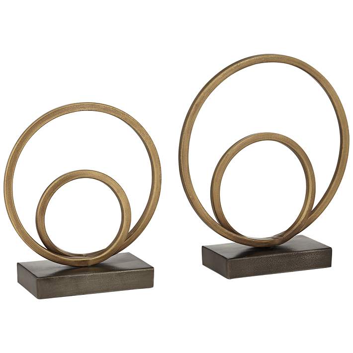 Metal Ring Sculptures
