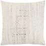 Topaz 20" x 20" Copper Foil Cotton Throw Pillow