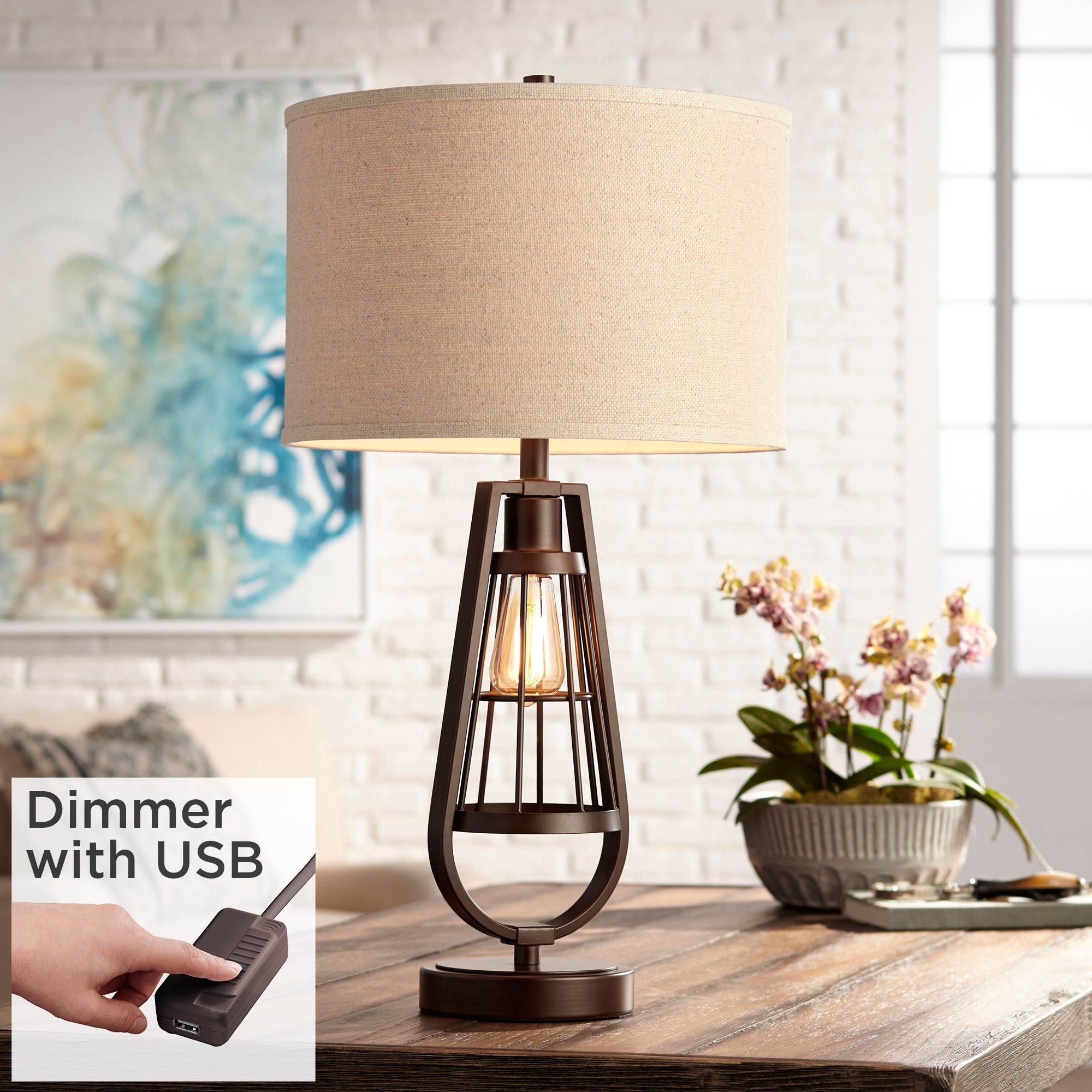 side table night light