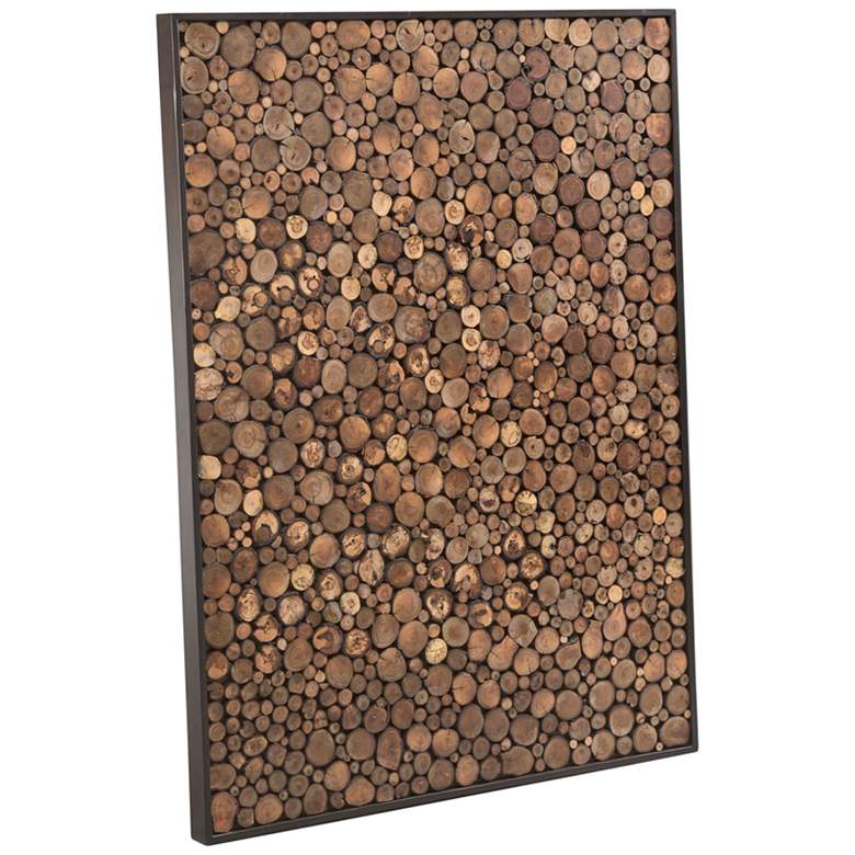 Image 2 Topi 30" High Natural Wood Wall Art