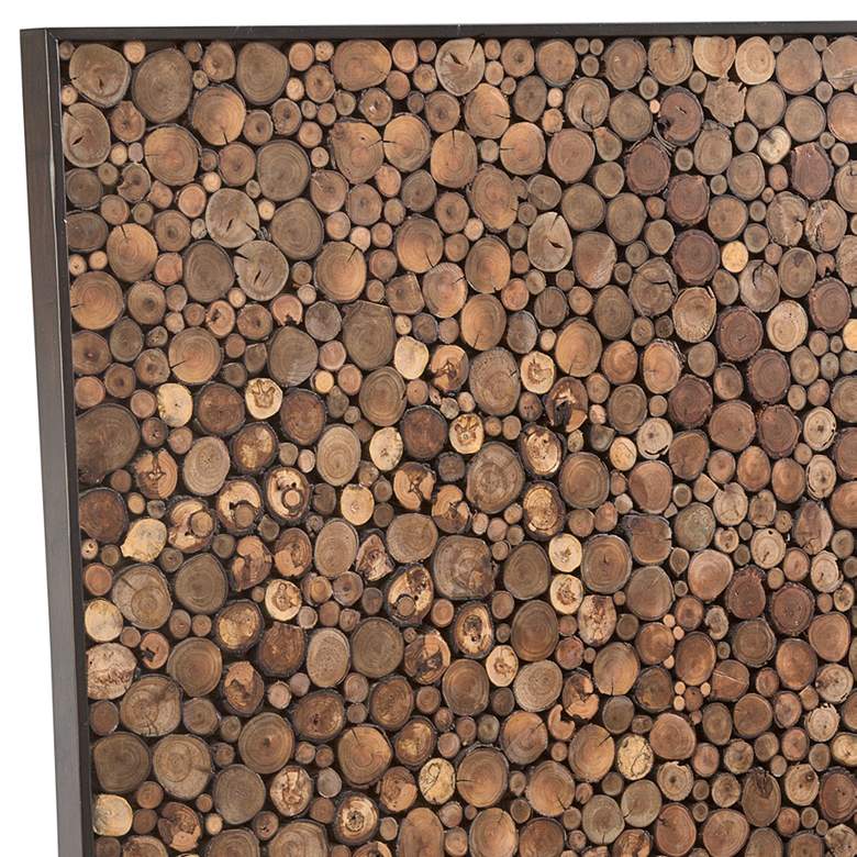 Image 3 Topi 30" High Natural Wood Wall Art more views