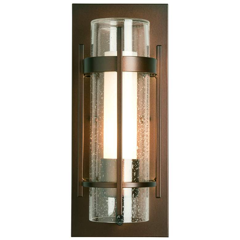 Image 1 Torch 12" High Coastal Bronze Outdoor Wall Light