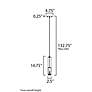 2_Torch LED 1-Light Pendant Black more views
