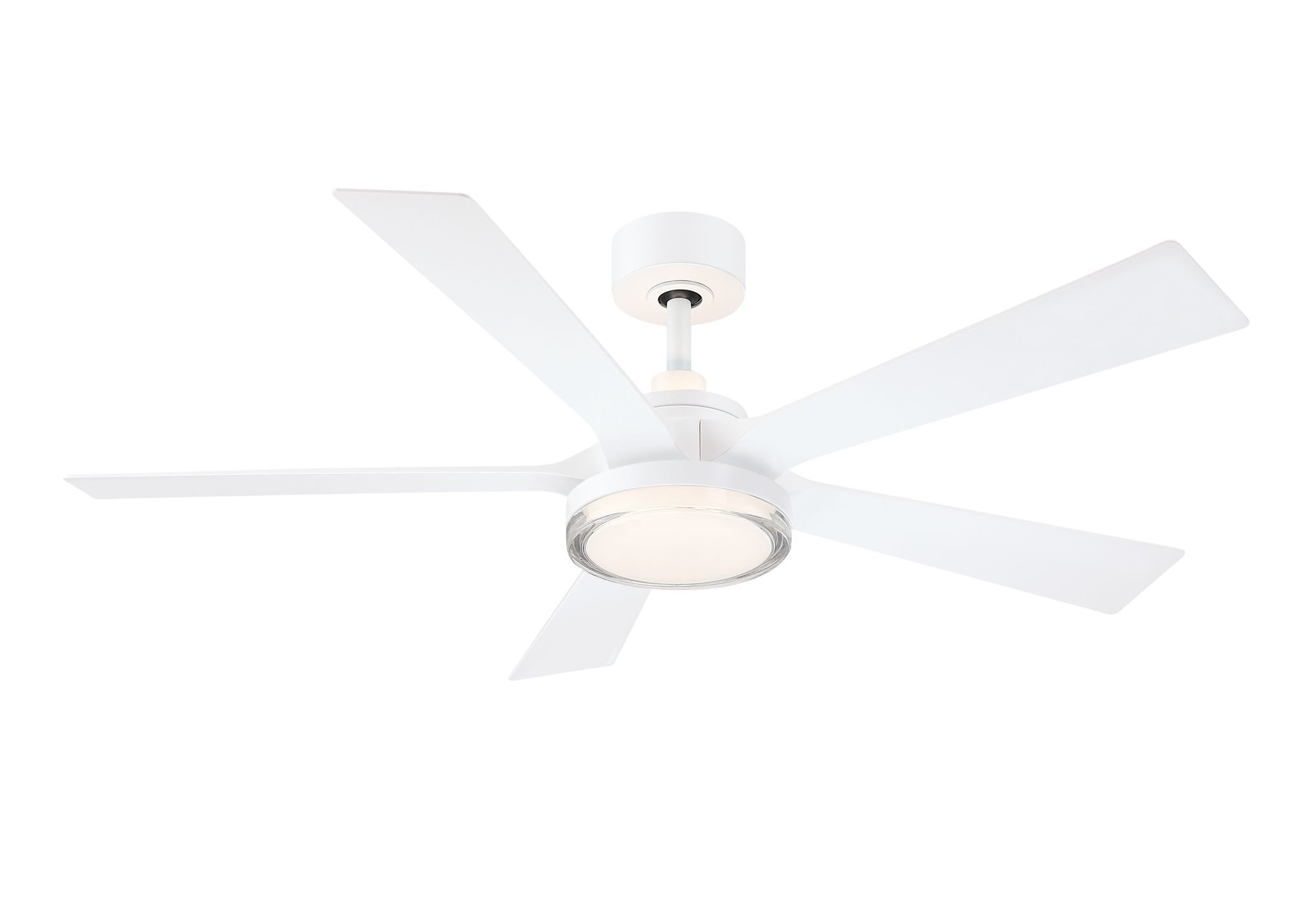 Image 3 TorchAire 52 in In/Out Smart Fan w/ LED CCT Lt Kit - Matte White Blades more views