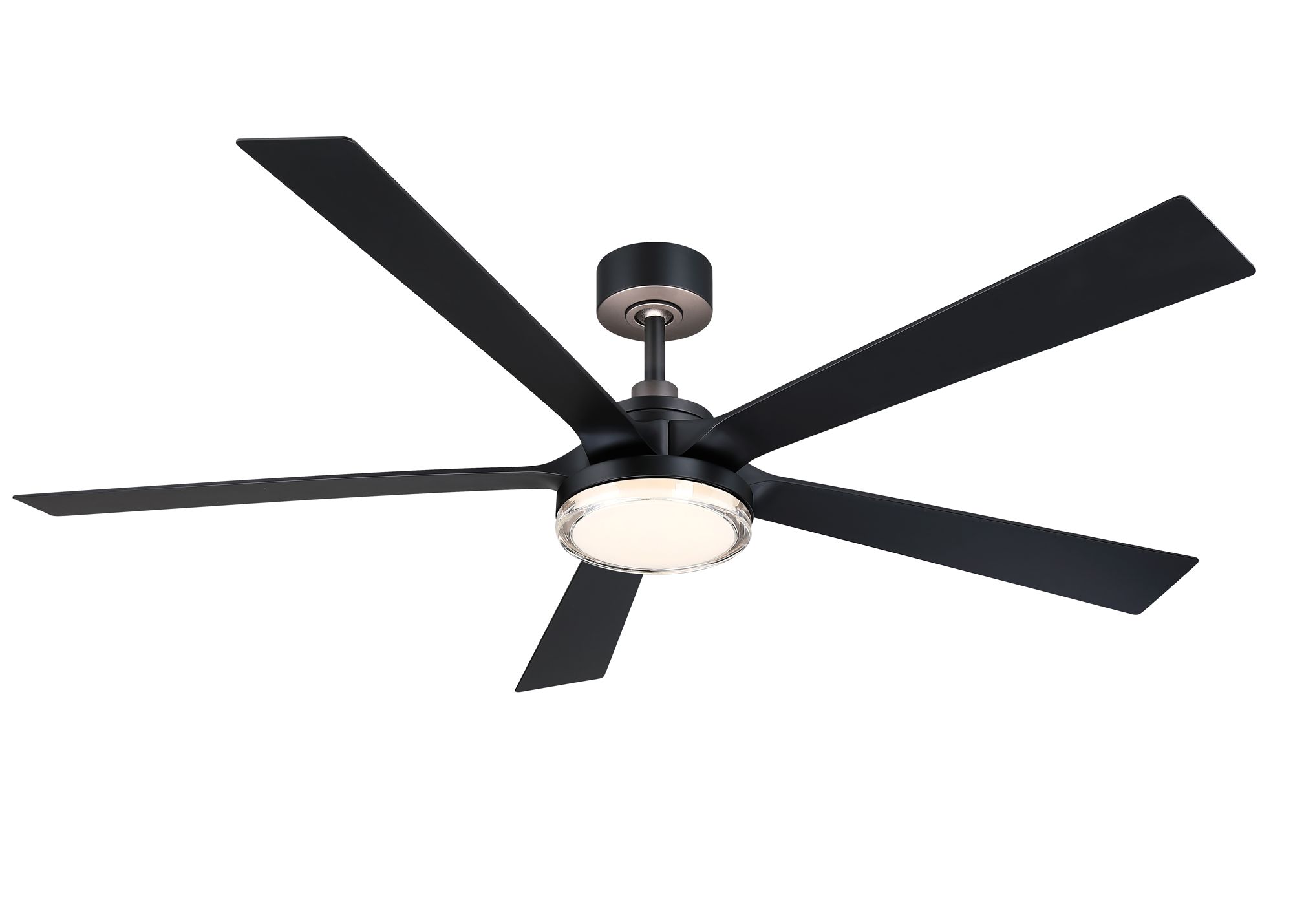 Image 2 TorchAire 64 in In/Out Smart Fan w/ LED CCT Lt Kit - Black Blades more views