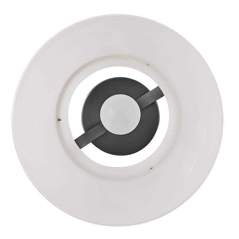 Image 4 Tori 12" Wide Black Tapered Drum Ceiling Light more views