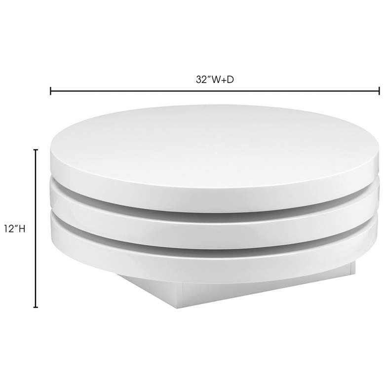 Image 4 Torno Coffee Table White more views